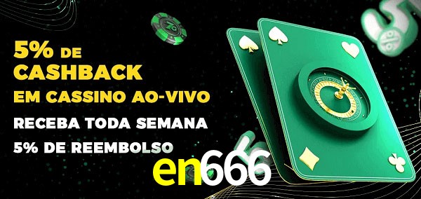 Promoções do cassino ao Vivo en666